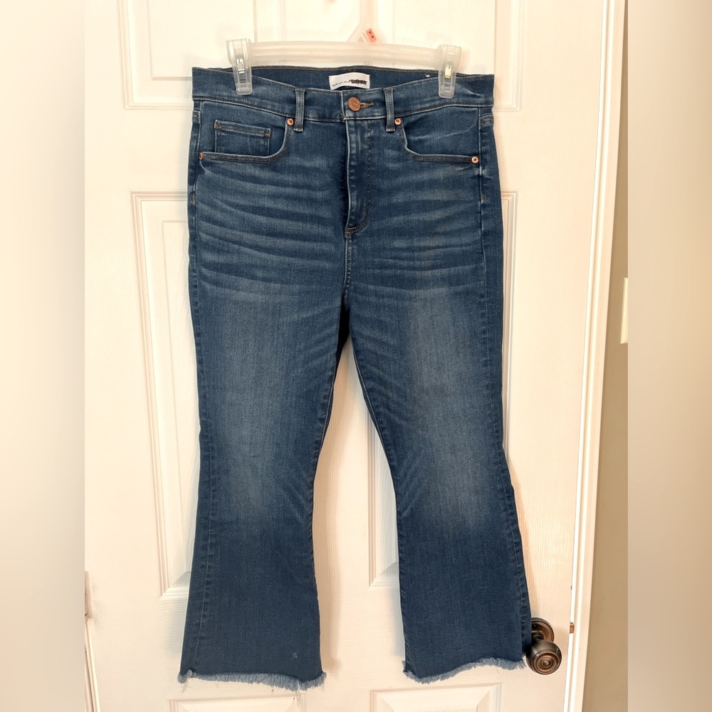 LOFT kick flare jeans